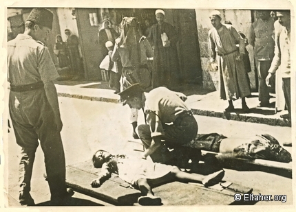 1938 - Child killed by bomb in Jerusalem 01